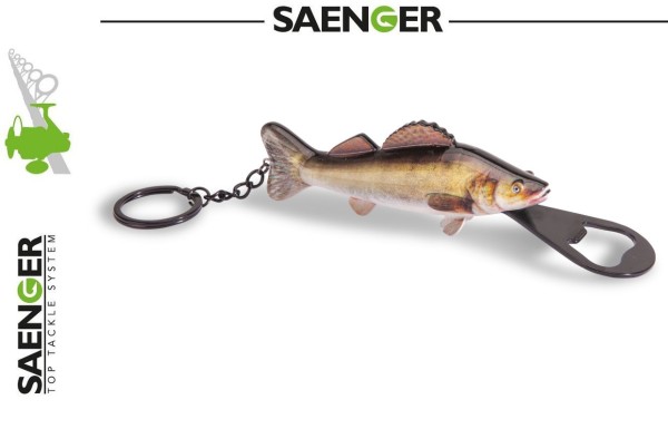 Sänger Beauty Common Pike Perch Zander Opener - Zander- Flaschenöffner - Geschenkidee