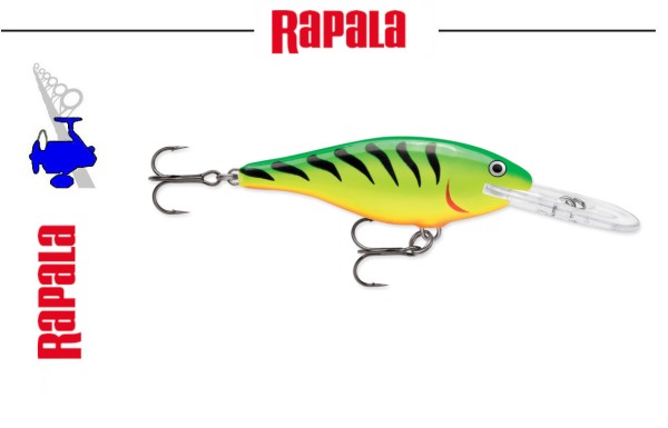 RaPaLa Shad Rap Deep Runner - Firetiger - 9cm - 15g - TT 2,4-4,5m