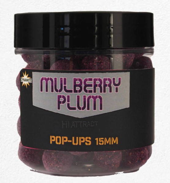 Dynamite Baits Pop Ups - Mulberry Plum - 15mm