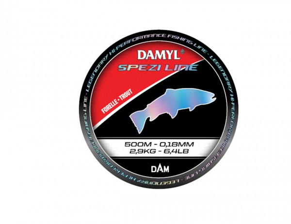 DAM DAMYL Spezi Line Forelle Trout versch. Diameter - LL 500m