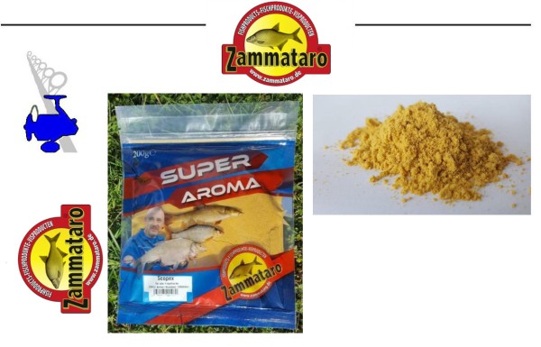 Zammatrao Super Aroma - Scopex 200g - Für alle Friedfische