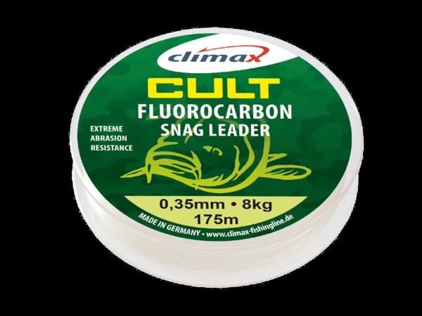 Climax Cult Fluorocarbon Snag Leader 0,60mm - 20,3kg - 50m