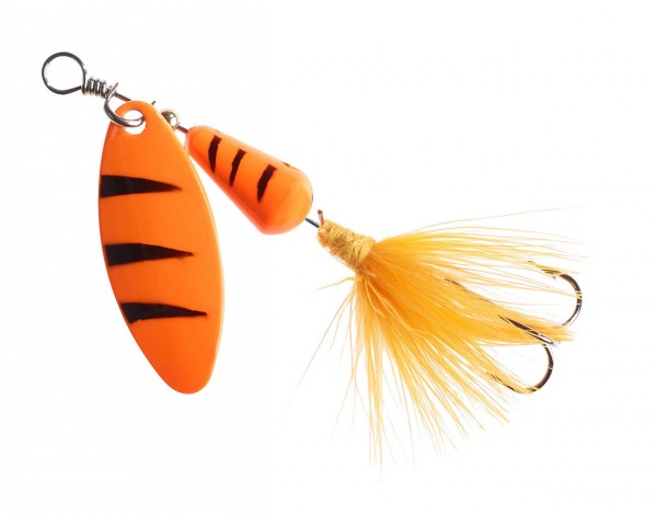 Balzer Conel Spinner Fuzzy Orange Tiger versch. Gewichte