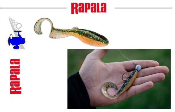 RaPaLa Crushcity Customs "The Curl" - 3" 7,5cm - 8Stk