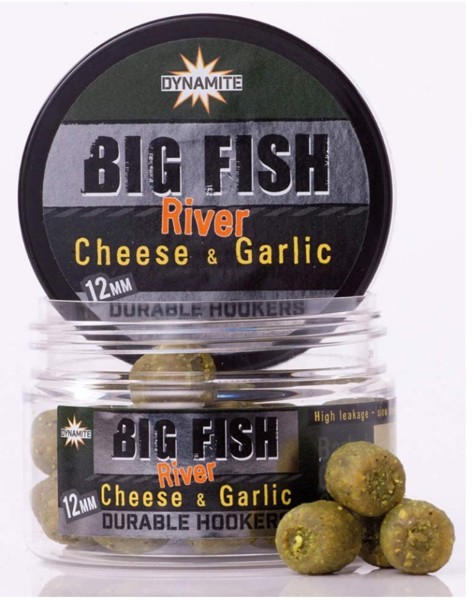 Dynamite Baits River Big Fish - Durable Hookers - Cheese & Garlic 75g