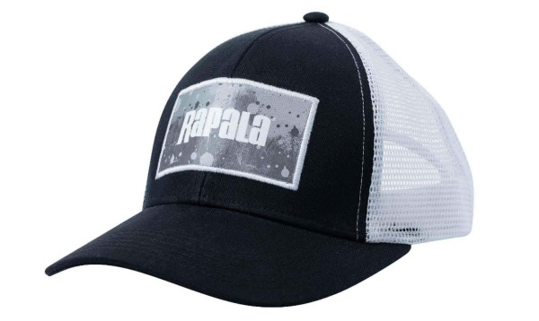 RaPaLa Splash Trucker Cap - Black/Grey