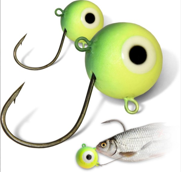 Quantum Mr. Pike Fire Ball Jighead 4/0 40 g