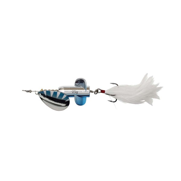 DAM Effzett Rattlin Spinner - Silver Blue 11cm 18g