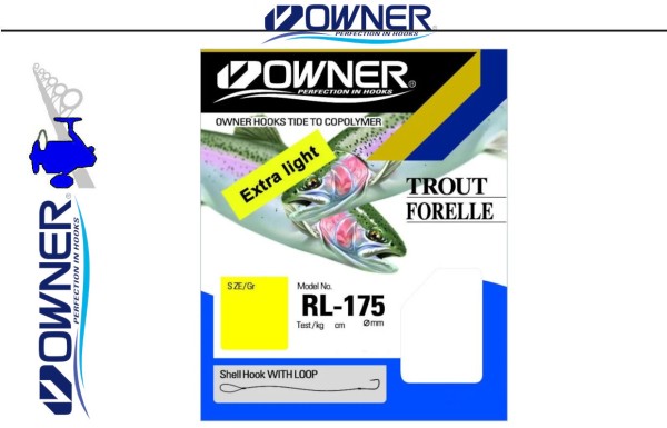 Owner Forelle Extra Light blau RL-175 250cm