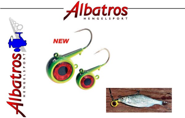 Albatros PREDOX Fireball Jighead 15gr-#2/0