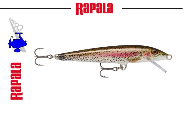 RaPaLa Original F-9 - 9cm 5g - Live Rainbow Trout