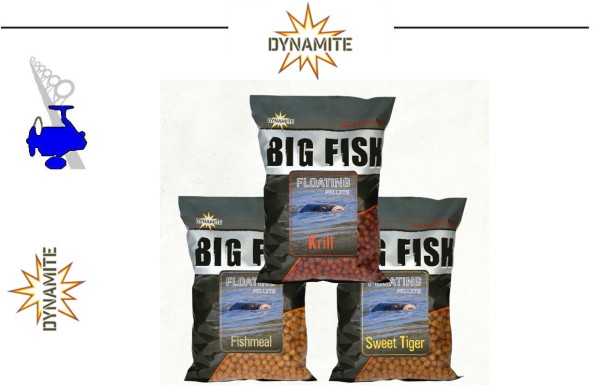 Dynamite Big Fish - Floating Pellets - Fishmeal - 11mm - 1,1kg