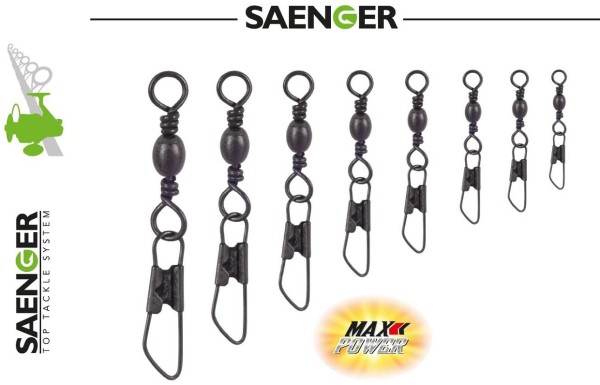 Sänger MAX Power Camou Karabiner Wirbel - vers. Gr.