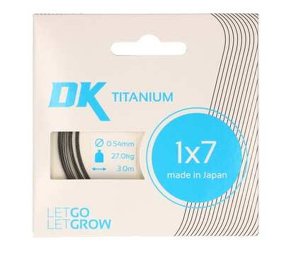 DEKA Titanium 1x7 Vorfach / Leader 18kg - 0,42mm - 4m