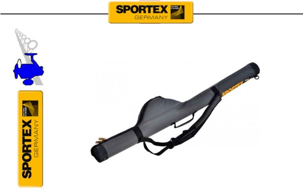 Sportex Rutenrohr - Tasche Super Safe - 125cm - für 1 montierte Rute