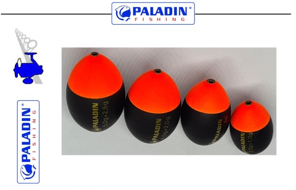 Paladin Profi Forellenei - Olympic Big Egg - vorgebleit - schwarz - vers.Ausführungen