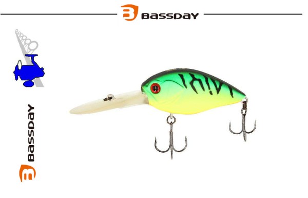 Bassday Modul Crank 3 - #P-212 Hot Tiger
