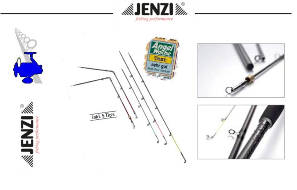 JENZI Artini powerise Multi-Tool CASTING 30-75 g 3,30 m - 4 in1 Rute