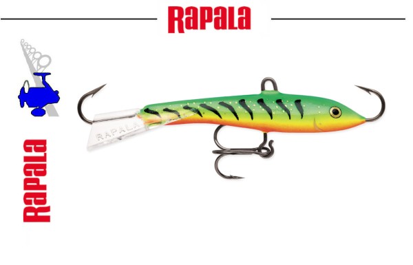 RaPaLa Jigging Rap - 9cm - 25g - TT Variable - Glow Tiger