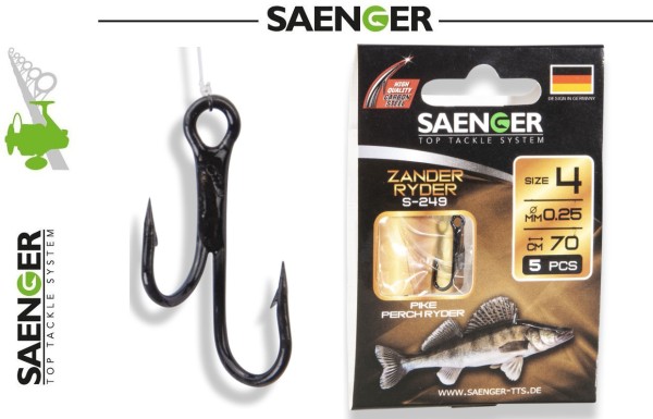 Sänger Carbon Stahl Haken - Ryder S-249 - 70cm