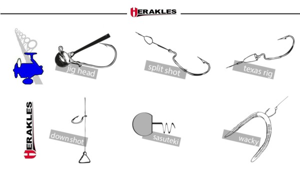 Herakles R-Snake 5,5" - 14cm - #Clear Water - 10st