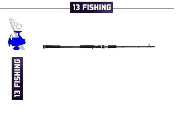 13 Fishing FAT Black Cast - Extra Heavy - 2,44m - WG 40-130g
