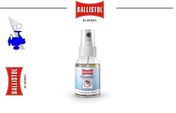 Ballistol Stichfrei - Mückenschutzmittel 20ml Pumpspray