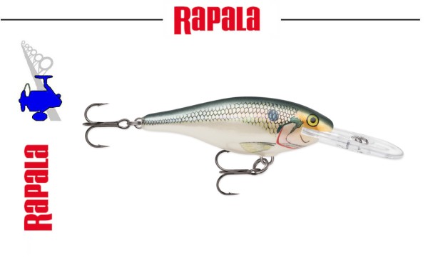 RaPaLa Shad Rap Deep Runner - Shad - 9cm - 15g - TT 2,4-4,5m