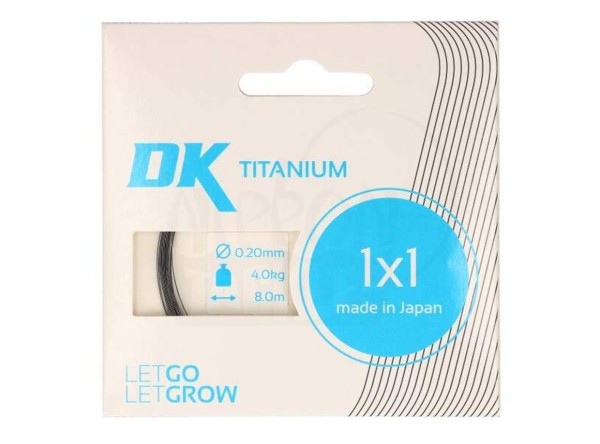 DEKA Titanium 1x1 Vorfach / Leader 22,0 kg - 0,44mm - 4,0m