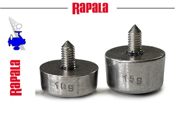 RaPala Screw Diver System Weights 10g + 15g