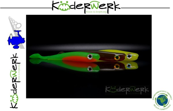 Köderwerk " POPPY " - 7,5cm - Inh. 4st - Mix - Leuchtfeuer