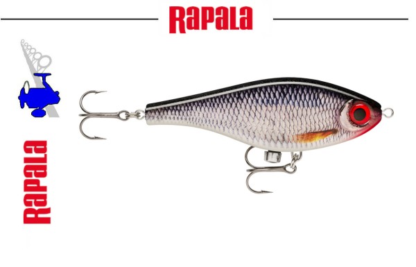 RaPaLa Super Shadow Rap Jerkbait - Side to Side Swimming Action - 11cm 41gr -TT variable - Live Roac