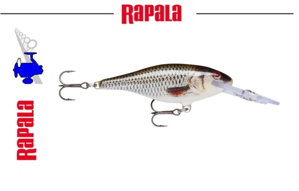 RaPaLa Shad Rap Deep Runner - Live Roach - 9cm - 15g - TT 2,4-4,5m