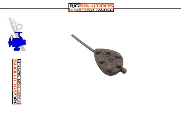 Rig Solutions Karpfen Blei "Stubby Pear Inline / Grippa"