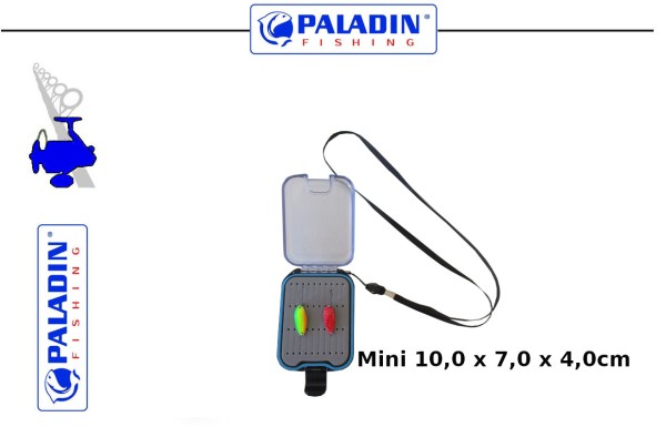 Paladin Spoon Box Mini mit Band - 10,0 x 7,0 x 4,0cm - 2 seitig verwendbar - Wasserdicht