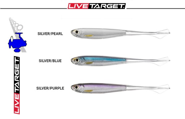 Live Target Ghost Tail Minnow - Dropshot - 115mm