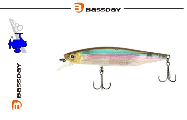 Bassday Mogul Minnow 88SP Dart SP-012 Sunblaek
