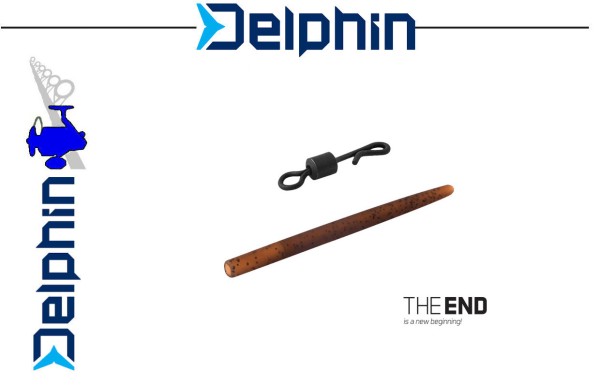 Delphin THE END Quick Swap Wirbel mit Gummi / 6St.