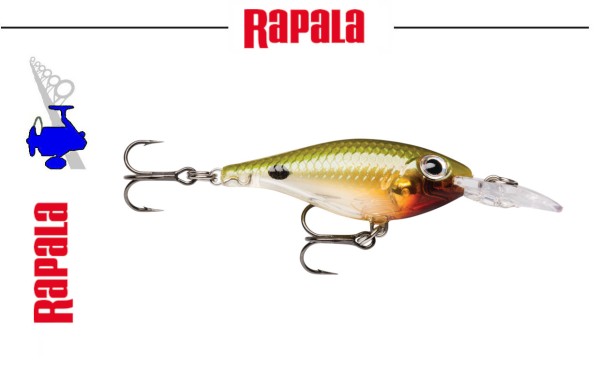 RaPaLa ULS-4 Ultra Light - 4cm - 3g - TT 1,2m-1,5m - Glass Dot Ayu - UV Active