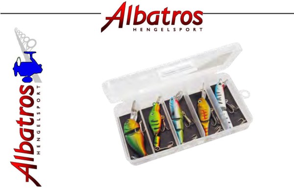 Albatros Predator Mr. Catcher - 5 Gelenk Wobbler inkl.Transportbox