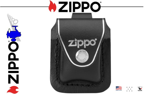 ZIPPO Feuerzeugtasche Schwarz