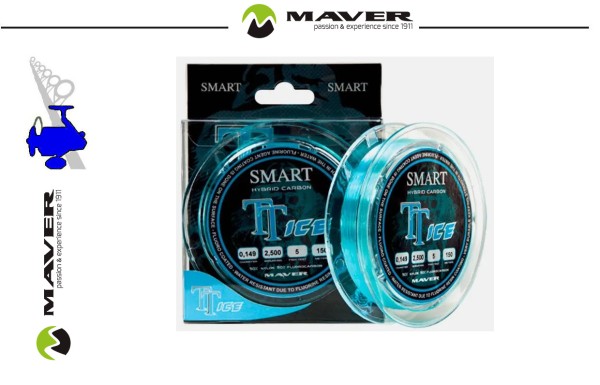 MAVER TT ICE - Smart Hybrid Carbon - The Trout Line - 150m - vers. Diameter