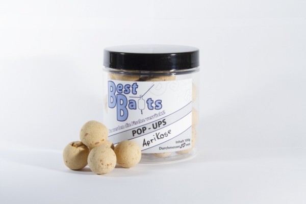 Best Baits Pop Ups - Aprikose 20mm 100g - Sonderedition