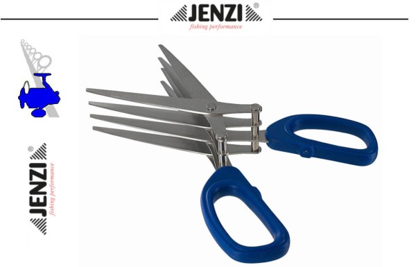 Jenzi Köder Wurm Schere - 4fach Schnitt