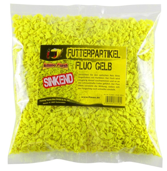 FTM Amion Flash FLUO Futterpartikel sinkend - orange, rot oder gelb Inh 400g