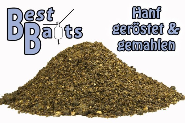 Best Baits Hanfmehl geröstet