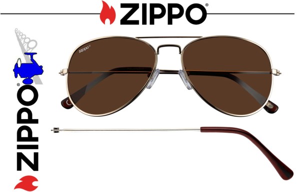 ZIPPO Sonnenbrille OB36 - 11 - POLARISIERT - Braun - UV400