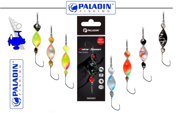 Paladin Rotor Spoon - Fast Action - 2,6g - versch. Designs