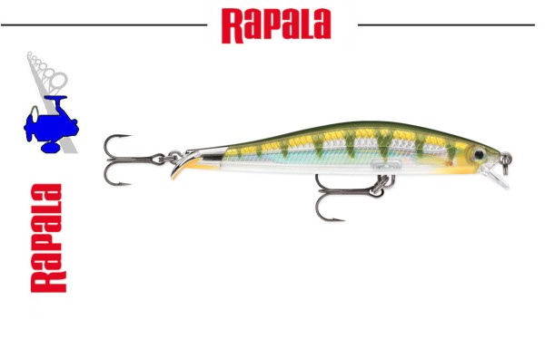 RaPaLa RPS-9 Ripstop - Hard Stopping Action - 9cm - 7g - Yellow Perch