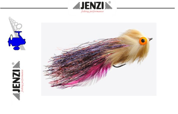Jenzi Pike - Hecht Streamer Nr.1/A - Haken Gr. 6/0
